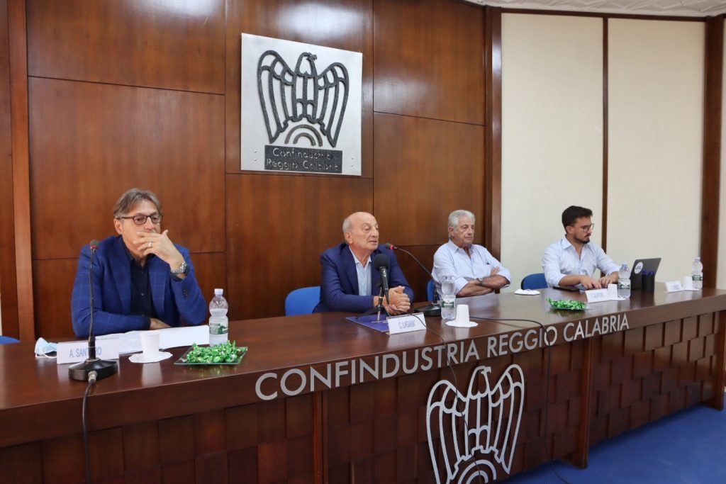 Presentazione Sandro Santoro palazzo Confindustria