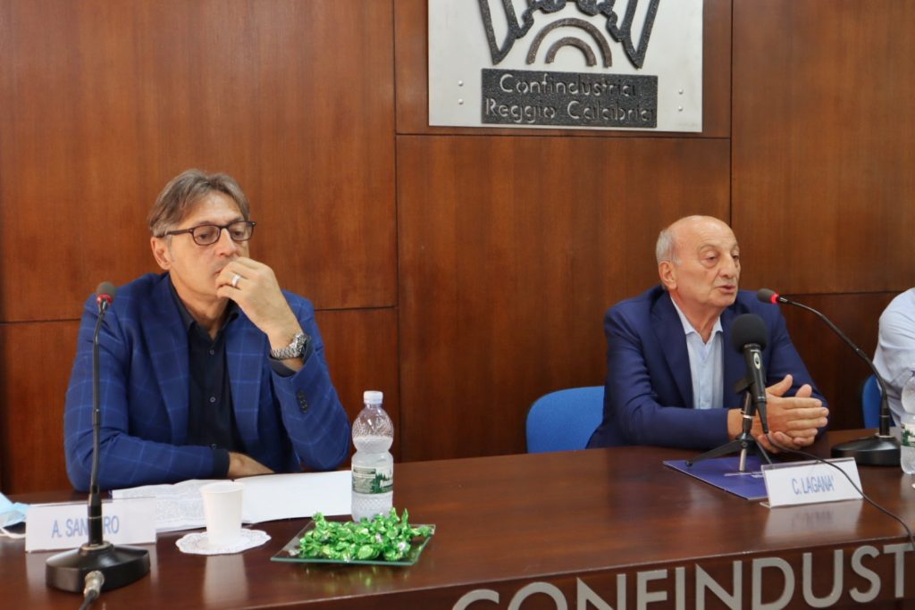 Presentazione Sandro Santoro palazzo Confindustria