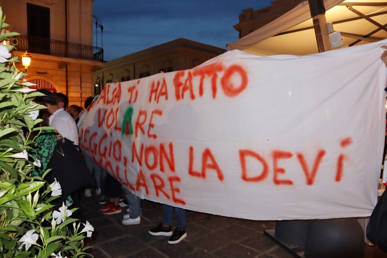 Protesta Lavoratori Alitalia