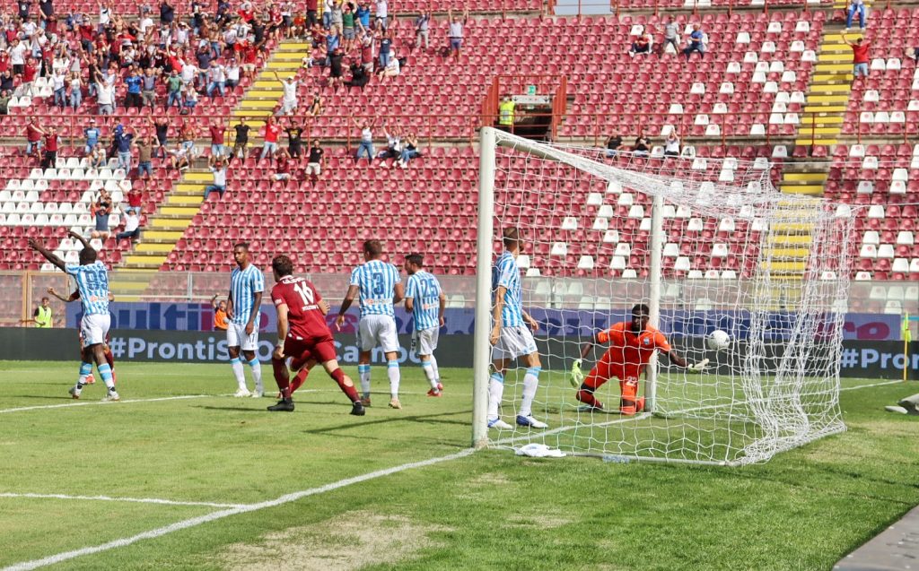 Reggina-Spal gol Hetemaj