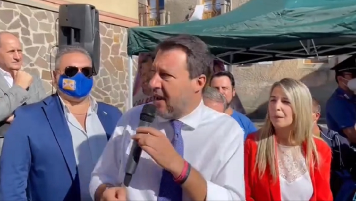 Salvini a caraffa