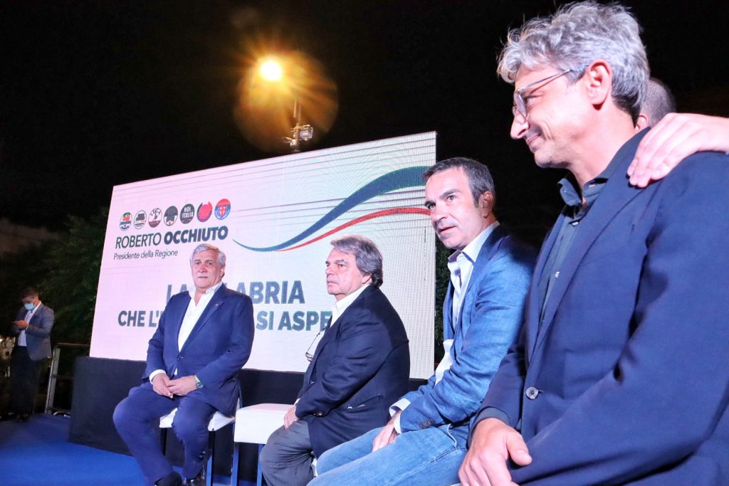 Tajani-Brubetta-Occhiuto-Mangialavori