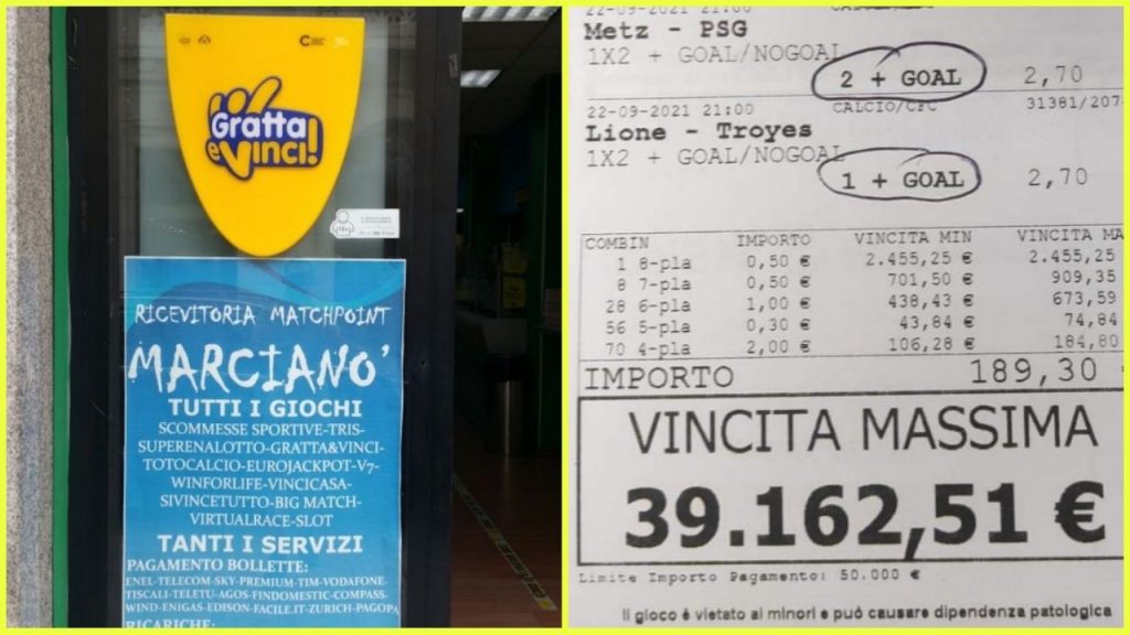 Vince 11.000 ma perde la ricevuta del sistema