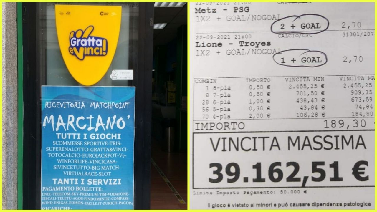 Vince 11.000 ma perde la ricevuta del sistema