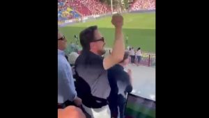 gallo reggina esulta dopo vittoria spal