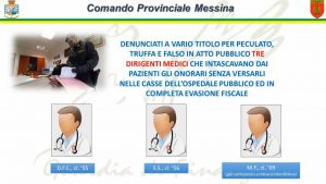 messina sequestri medici