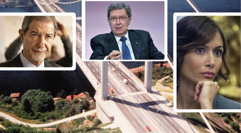 ponte sullo stretto giovannini musumeci carfagna