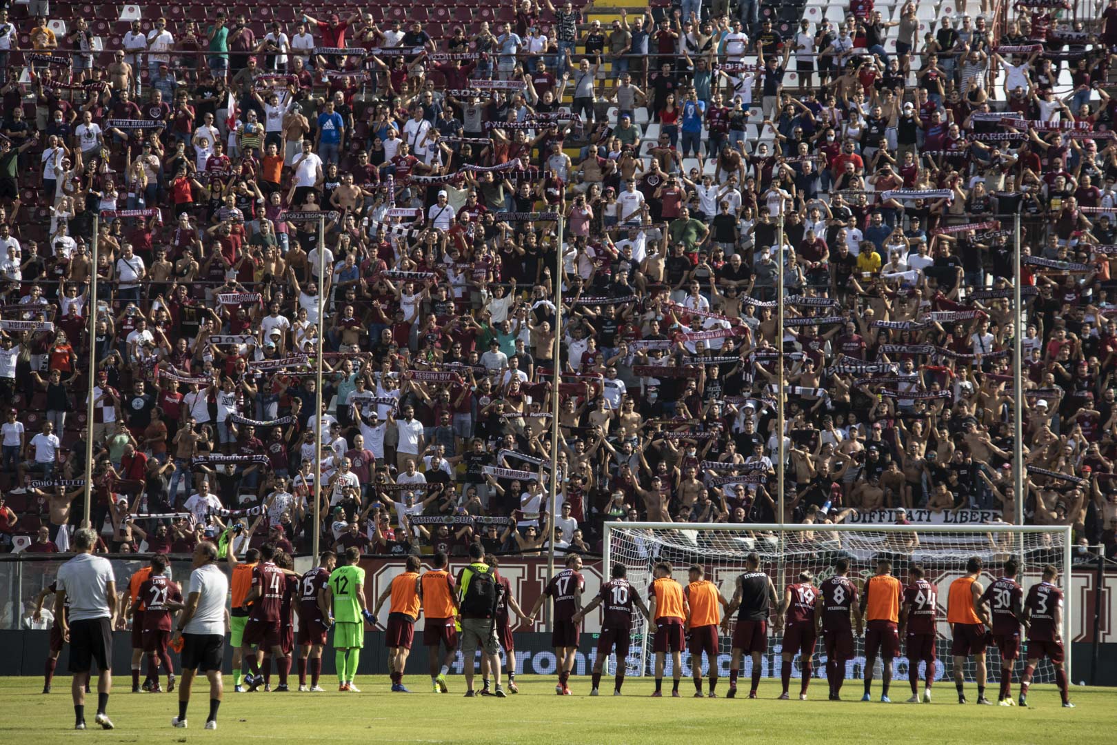 reggina-spal curva sud granillo