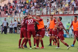 reggina-spal esultanza gol montalto 2