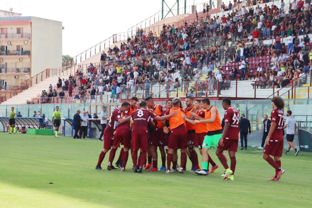 reggina-spal esultanza gol montalto 2