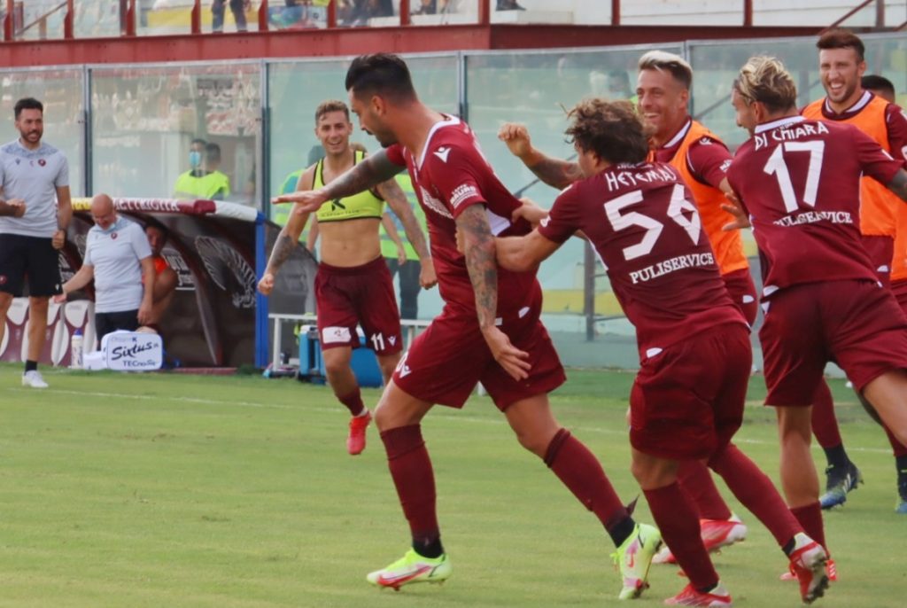 reggina-spal gol montalto