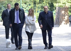 Meloni salvini berlusconi