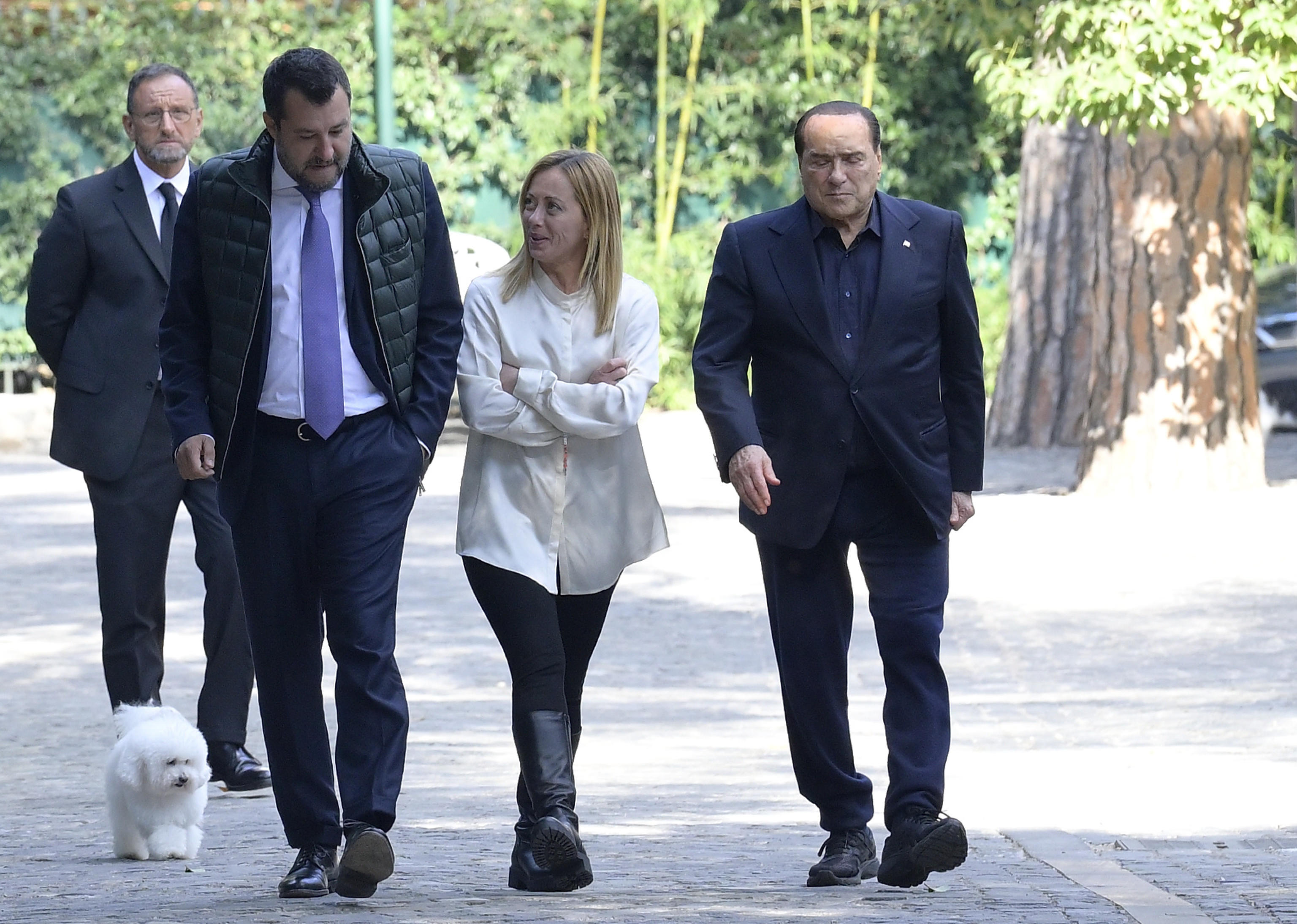 ++ Meloni e Salvini da Berlusconi per vertice centrodestra ++