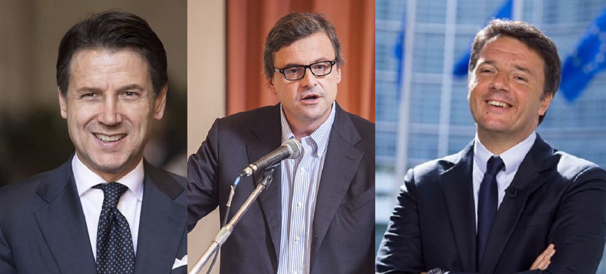 Conte-calenda-renzi