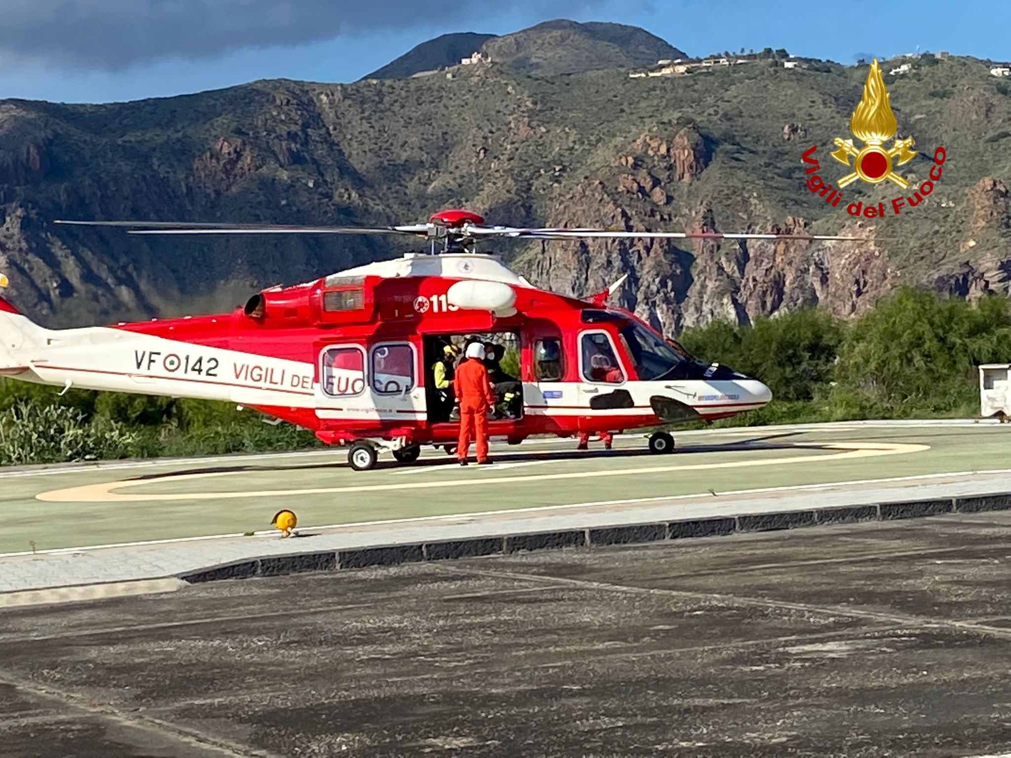 Elicottero Vigili Fuoco