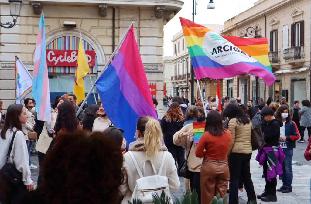 Manifestazione DDl zan piazza camagna