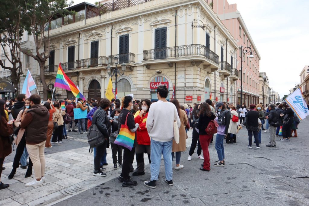 Manifestazione DDl zan piazza camagna