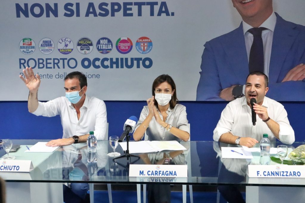 occhiuto-carfagna-cannizzaro