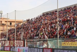 Reggina-Parma Curva Sud stadio Granillo tifosi