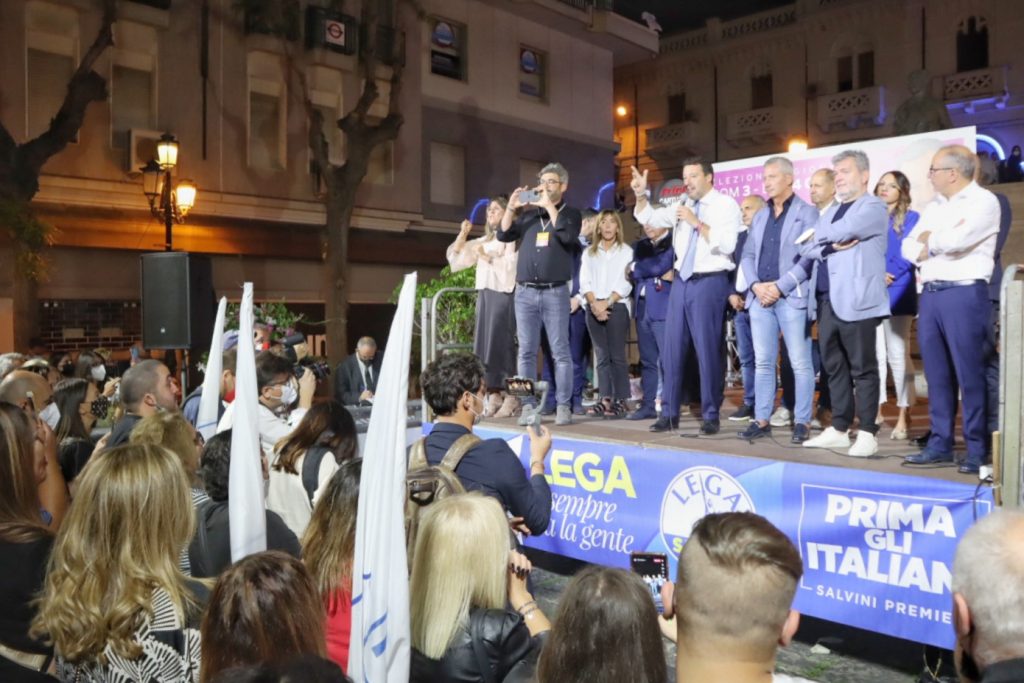 Salvini a Reggio Calabria