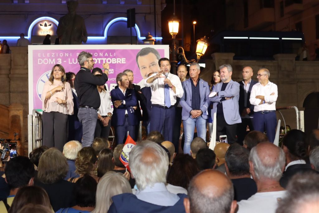 Salvini a Reggio Calabria