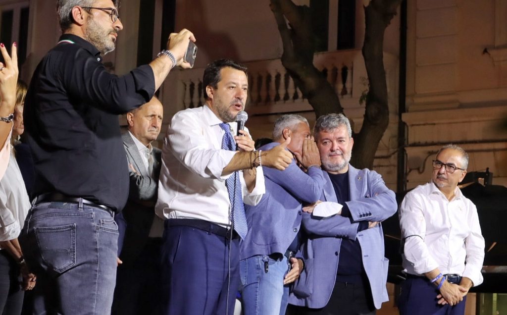 Salvini a Reggio Calabria