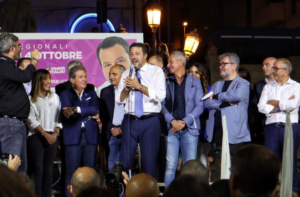 Salvini a Reggio Calabria