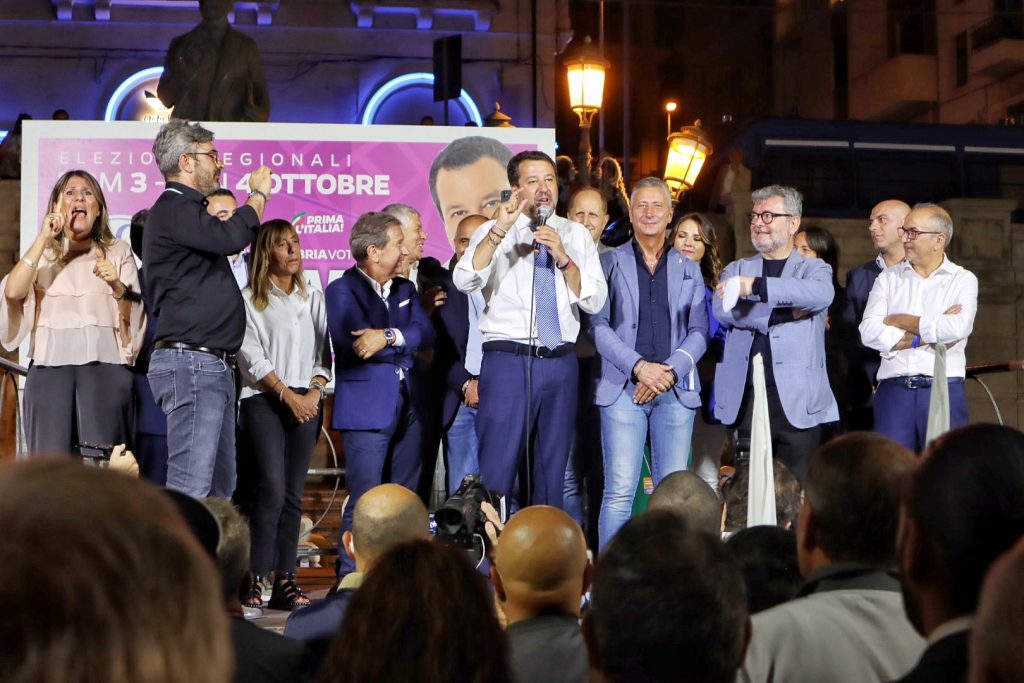 Salvini a Reggio Calabria