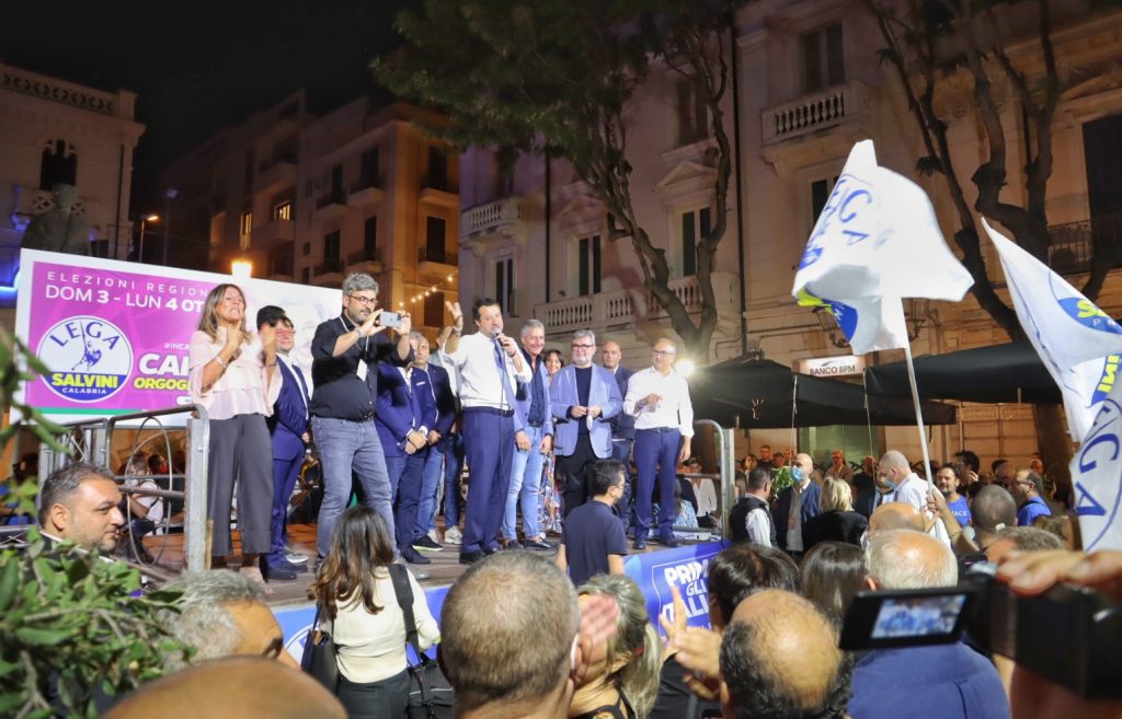 Salvini a Reggio Calabria