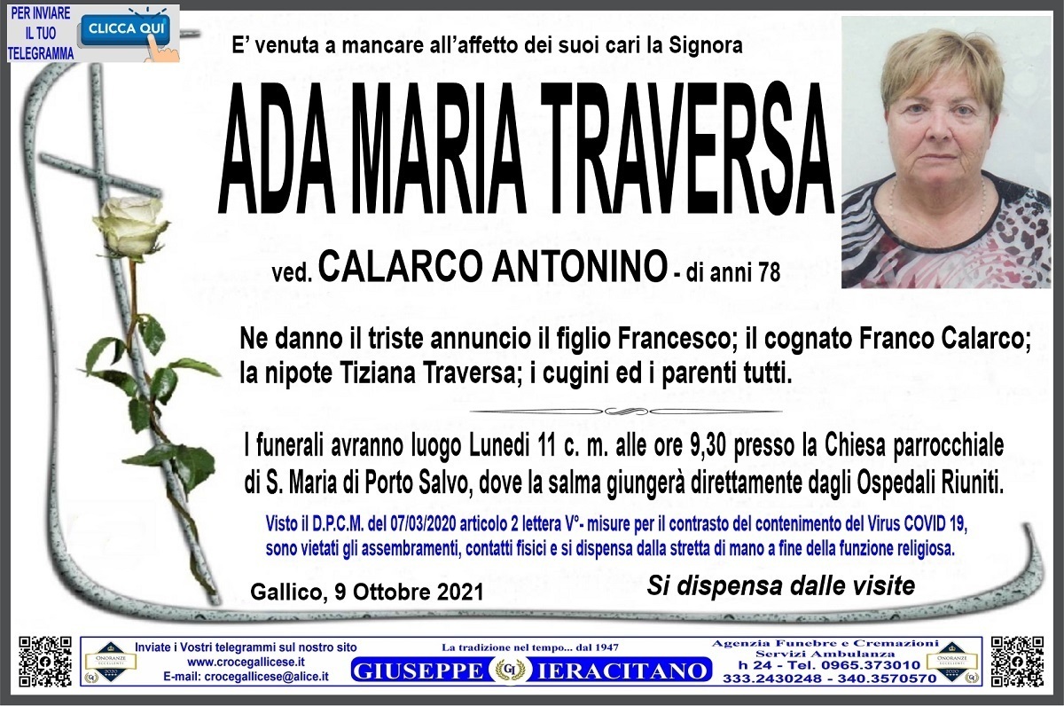 TRAVERSA ADA MARIA