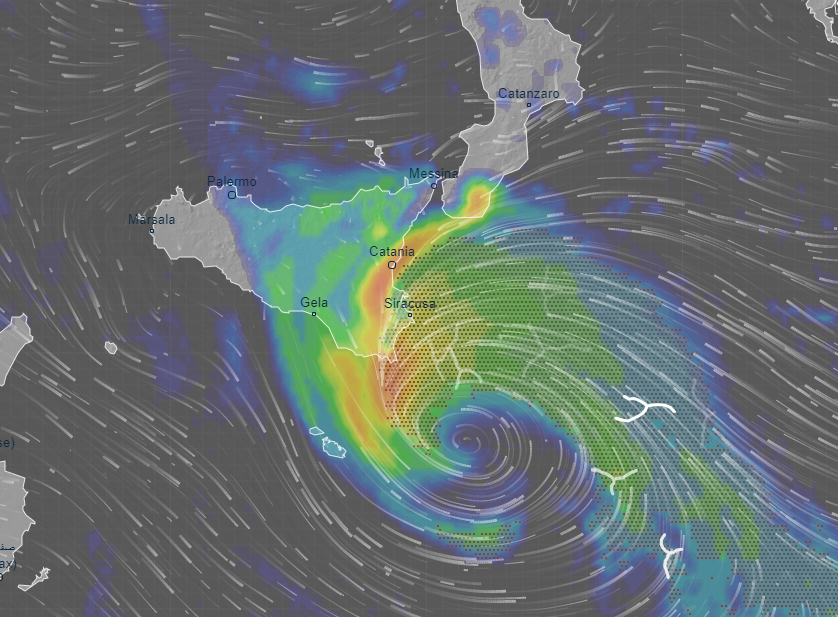 allerta meteo medicane reggio e messina