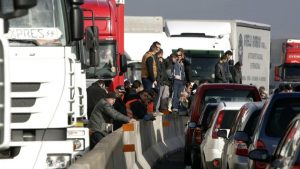 blocco autostradale
