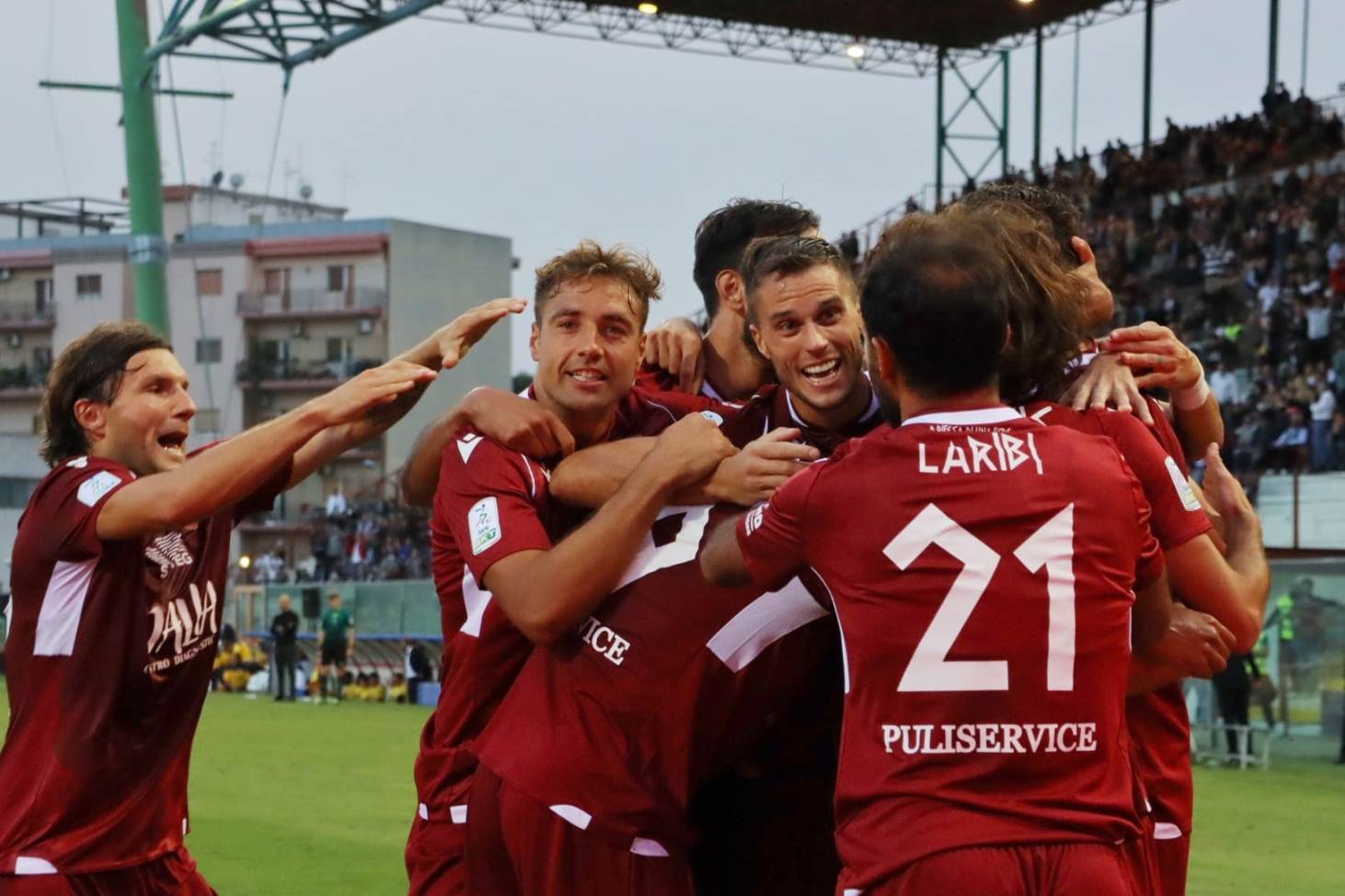 reggina-parma esultanza gol 2-0