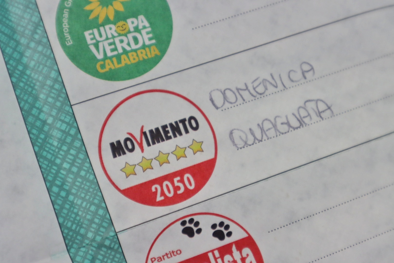 elezioni regionali calabria 2021 movimento 5stelle