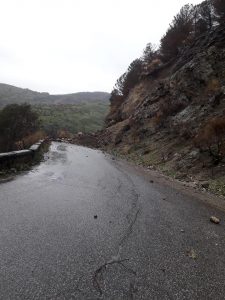 frana rocca forte del greco