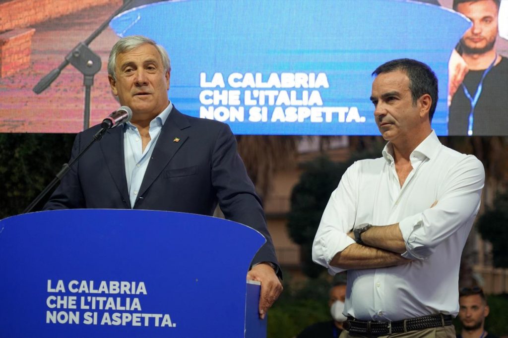 Regionali: centrodestra in Calabria con Roberto Occhiuto e Anotnio Tajani