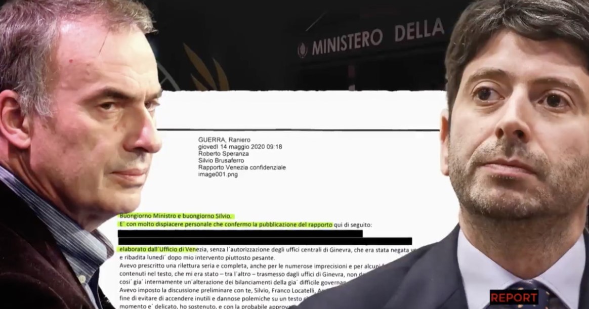 ranieri guerra ministro speranza