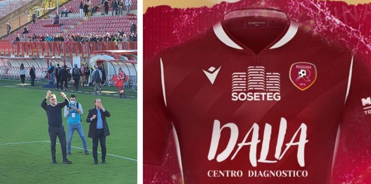 taibi de lillo e sponsor dalia reggina