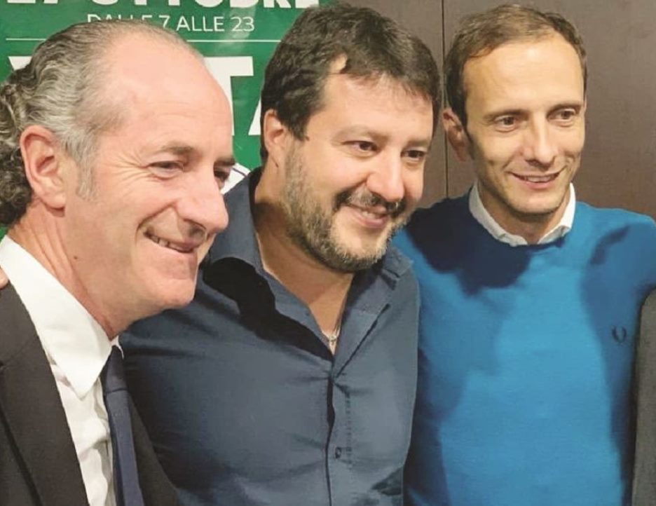 zaia salvini fedriga