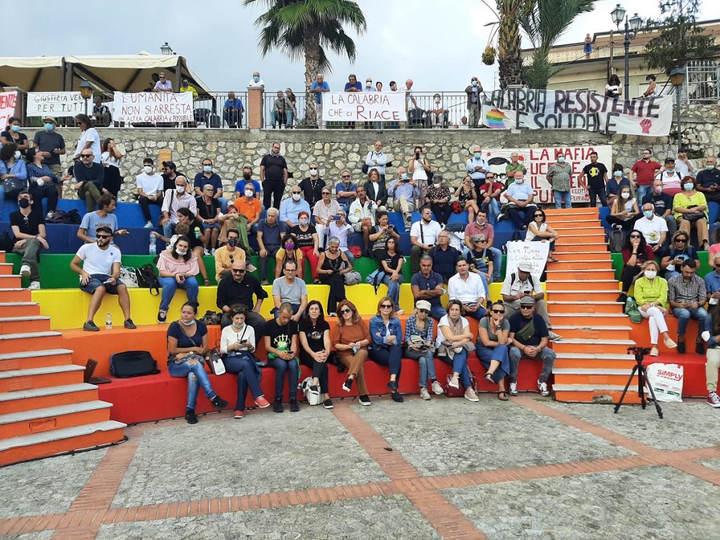 Manifestazione Riace