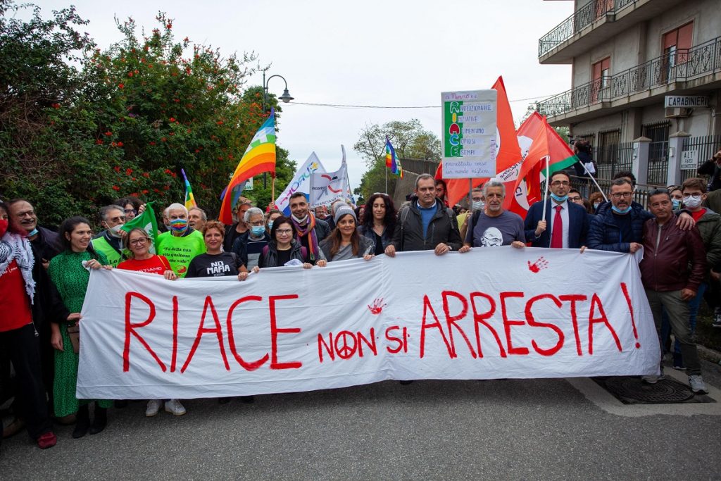 Manifestazione Riace