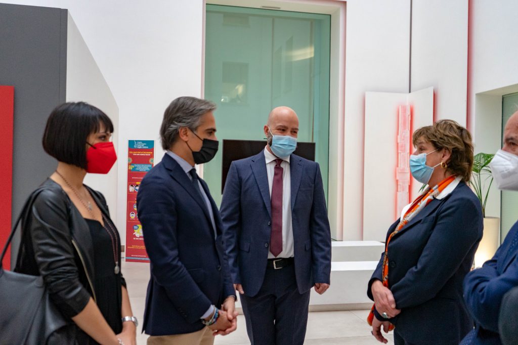 Visita Ministro dell'Università e della ricerca Maria Cristina Messa