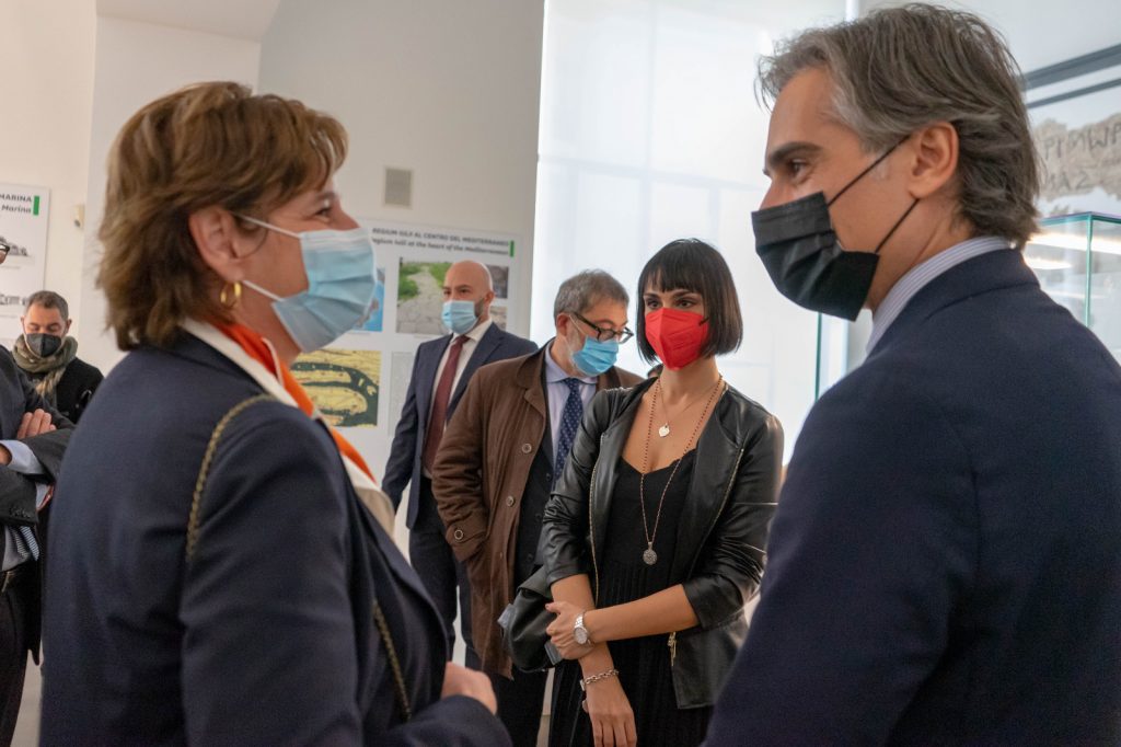 Visita Ministro dell'Università e della ricerca Maria Cristina Messa