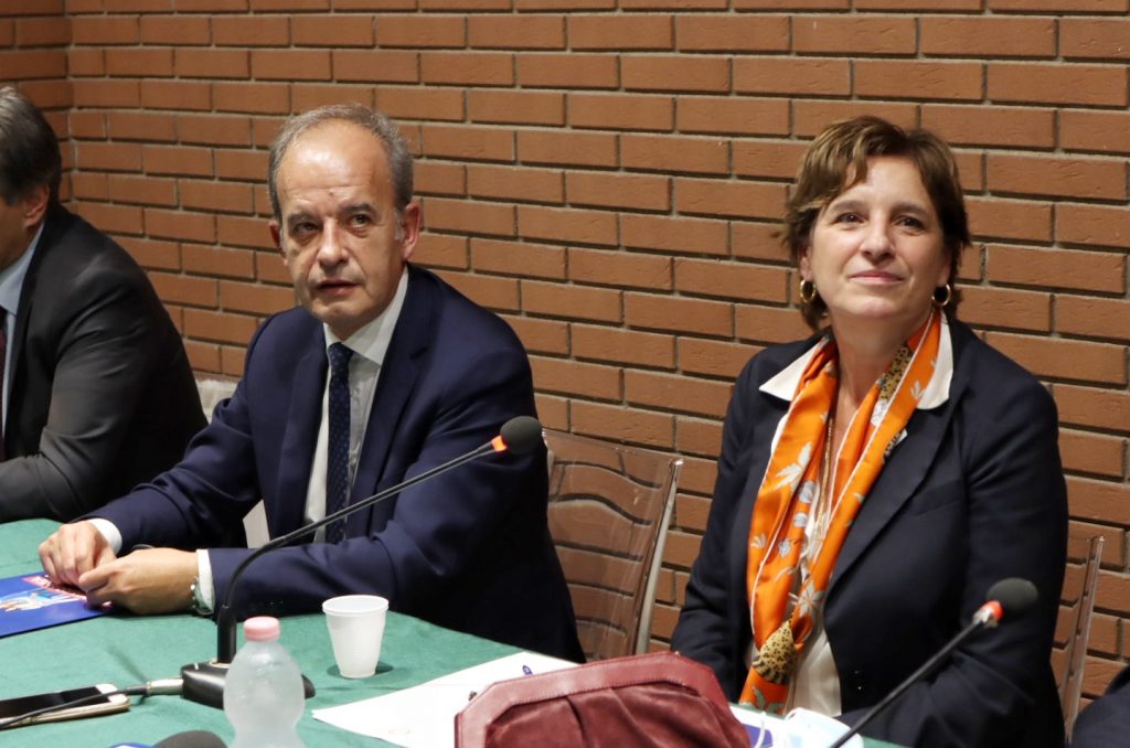 Visita Ministro dell'Università e della ricerca Maria Cristina Messa