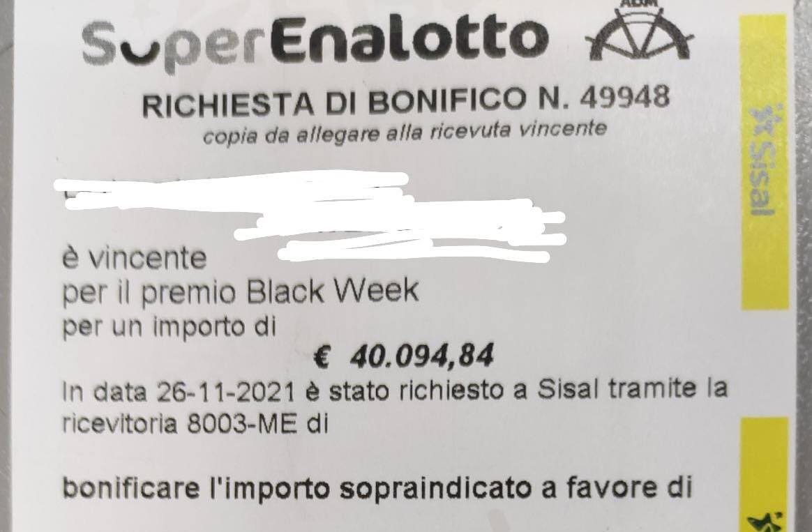 Vittoria 40.000 euro Matchpoint Marcianò