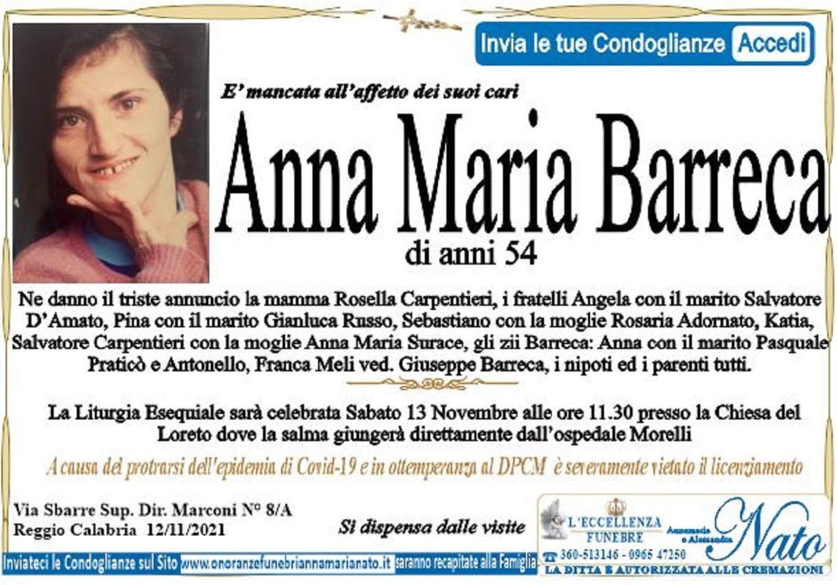 annamaria barreca