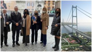 delegazione ponte sullo stretto palazzo chigi draghi