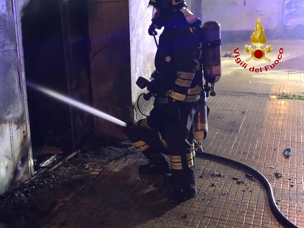 incendio casa del portuale messina