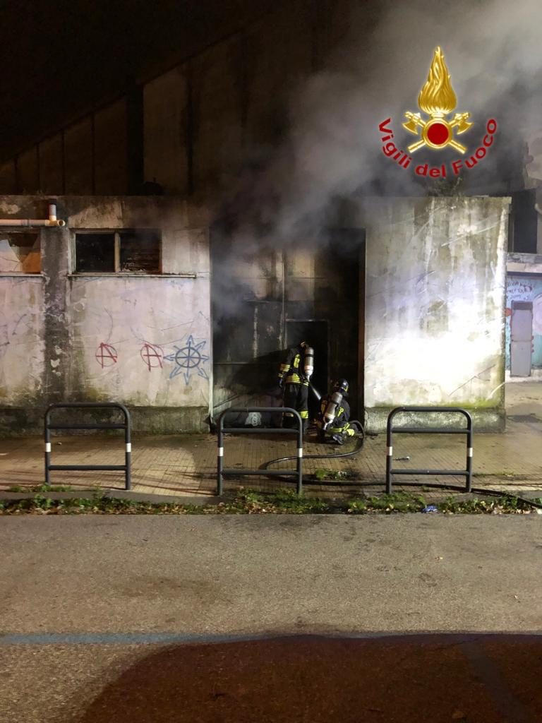 incendio casa del portuale messina