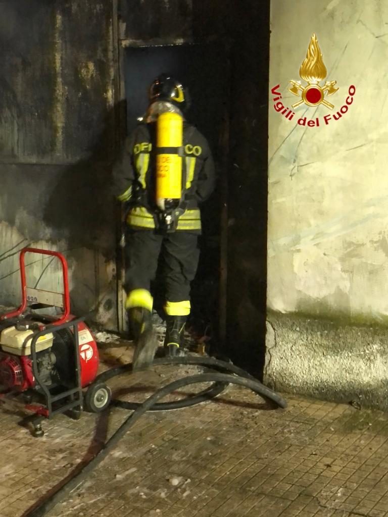 incendio casa del portuale messina